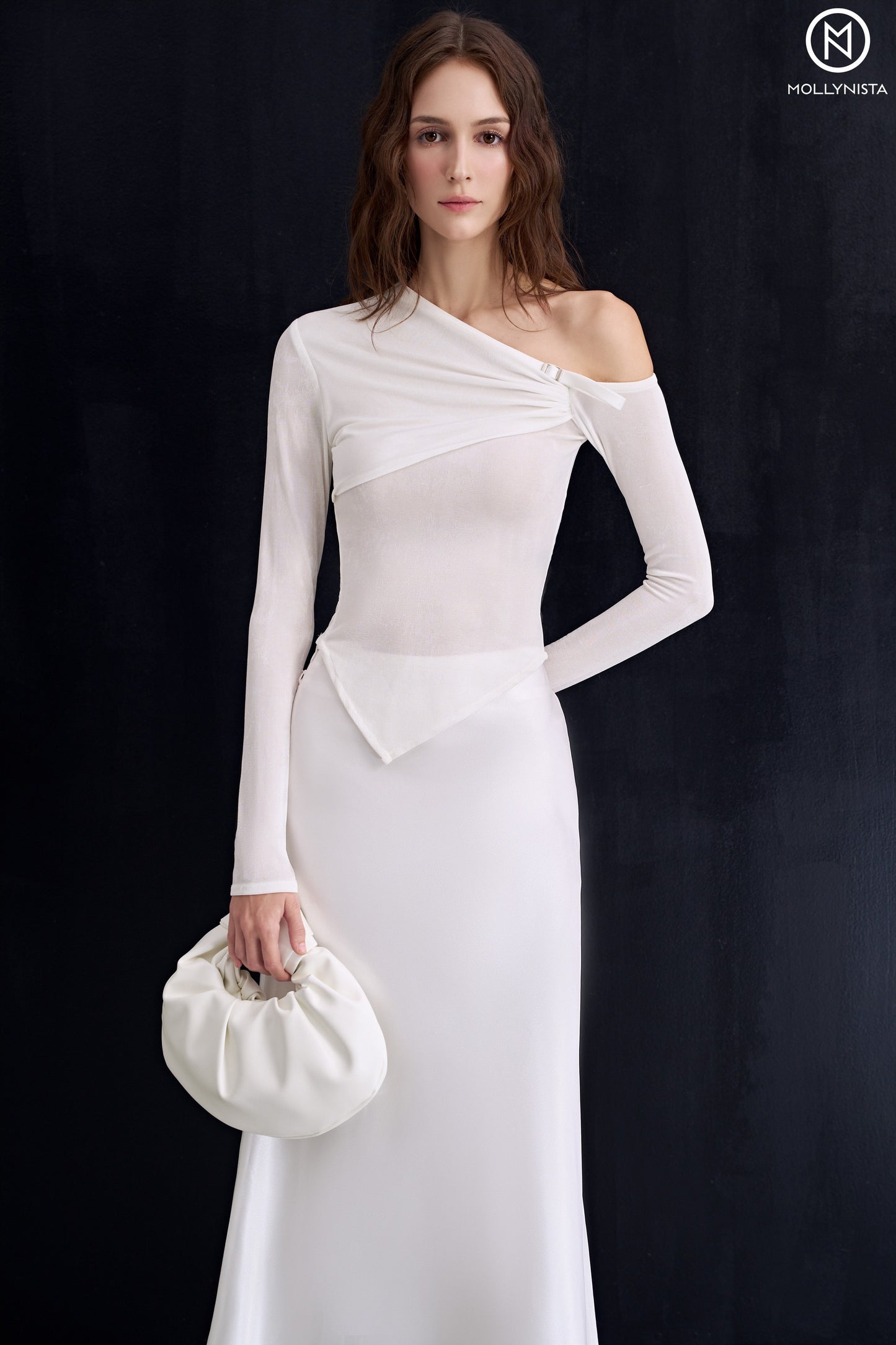 Sleek One-Shoulder Top